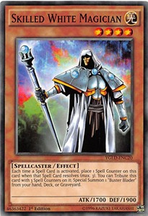 Yu-Gi-Oh! YGLD Skilled White Magician
