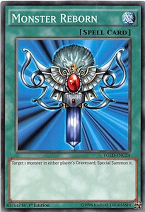Yu-Gi-Oh! YGLD Monster Reborn (V.3 - Common)
