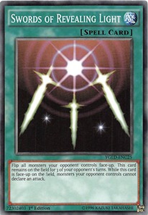 Yu-Gi-Oh! YGLD Swords of Revealing Light (V.3 - Common)