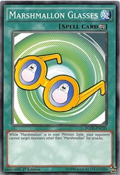 Yu-Gi-Oh! YGLD Marshmallon Glasses