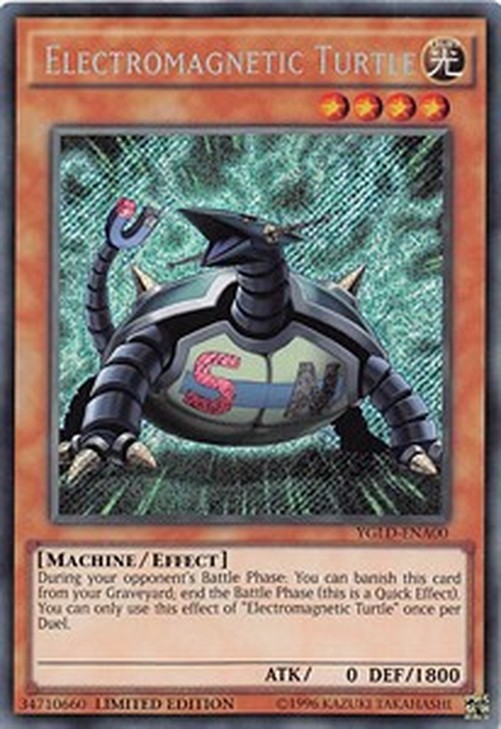 Yu-Gi-Oh! YGLD Electromagnetic Turtle