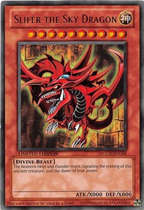 Yu-Gi-Oh! YGLD Slifer the Sky Dragon