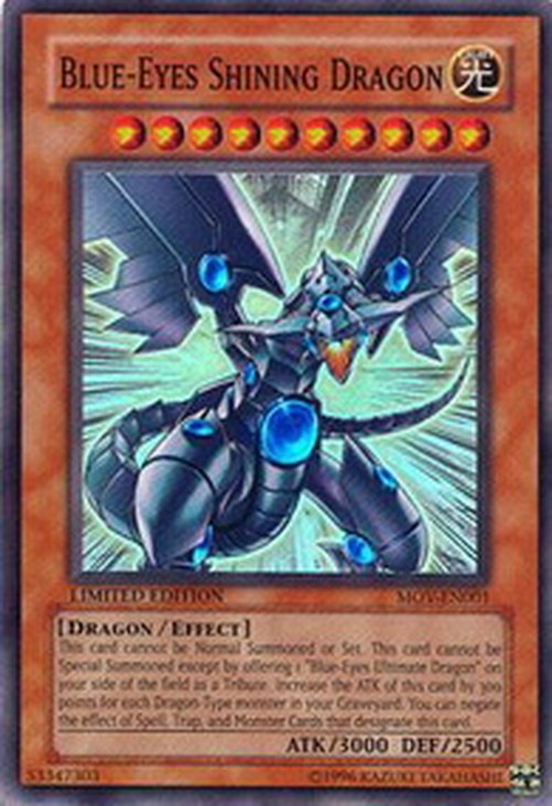 Yu-Gi-Oh! MOV Blue-Eyes Shining Dragon