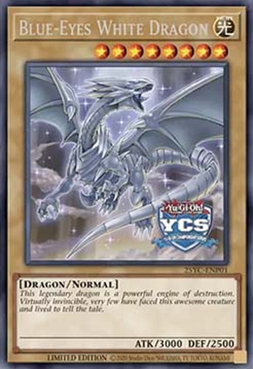 Yu-Gi-Oh! 25YC Blue-Eyes White Dragon (V.2 - Rare)