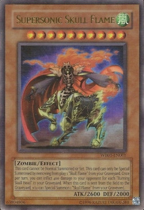 Yu-Gi-Oh! WB01 Supersonic Skull Flame (V.1 - Ultra Rare)
