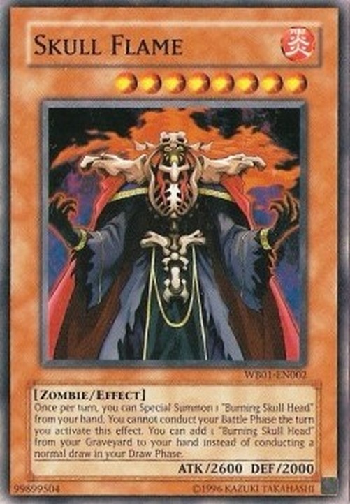 Yu-Gi-Oh! WB01 Skull Flame (V.2 - Super Rare)