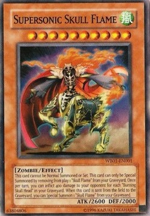 Yu-Gi-Oh! WB01 Supersonic Skull Flame (V.2 - Super Rare)