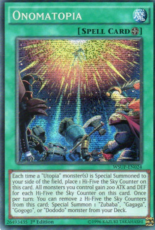 Yu-Gi-Oh! WSUP Onomatopia