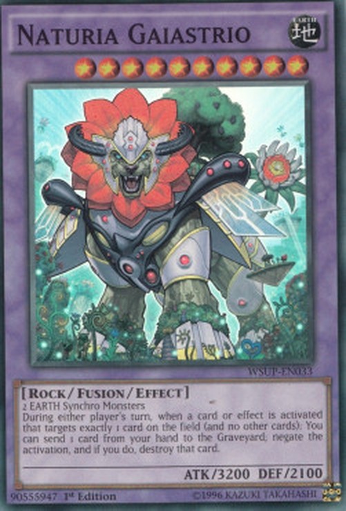 Yu-Gi-Oh! WSUP Naturia Gaiastrio