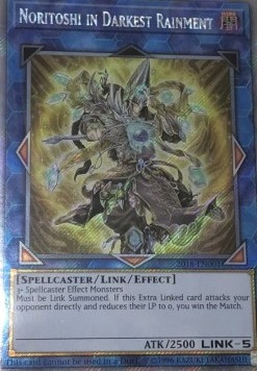 Yu-Gi-Oh! WCS Noritoshi in Darkest Rainment