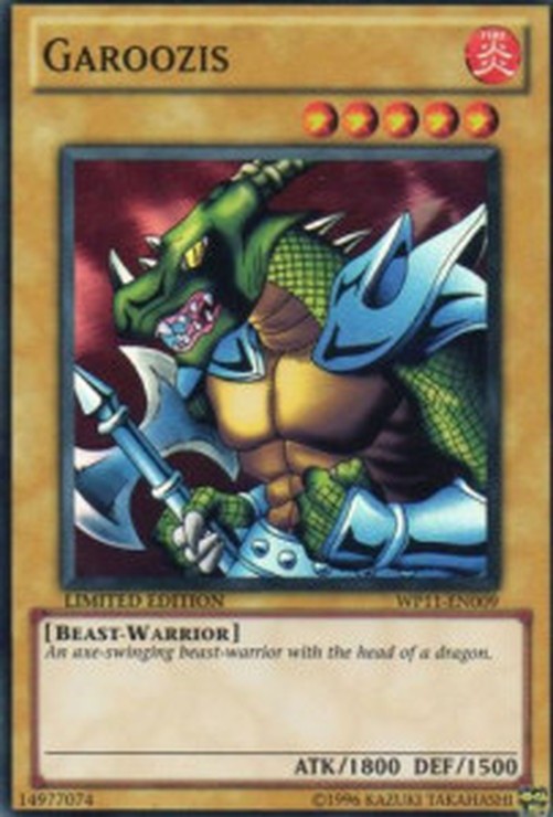 Yu-Gi-Oh! WP11 Garoozis