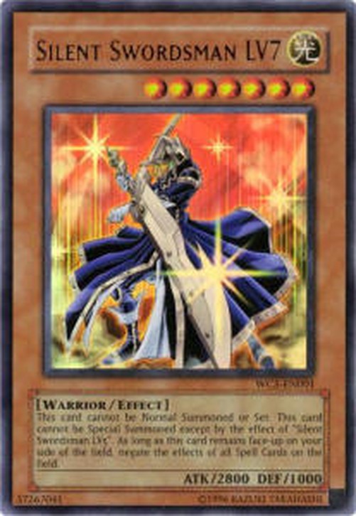 Yu-Gi-Oh! WC5 Silent Swordsman LV7
