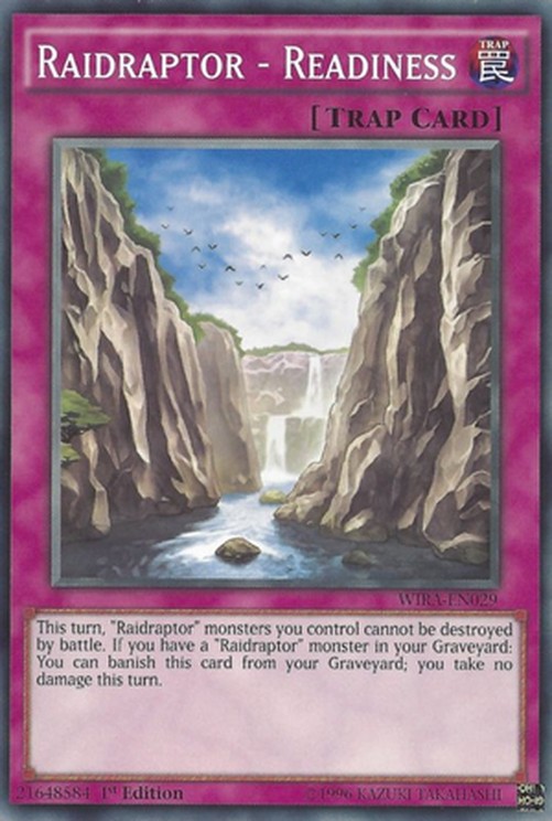 Yu-Gi-Oh! WIRA Raidraptor - Readiness