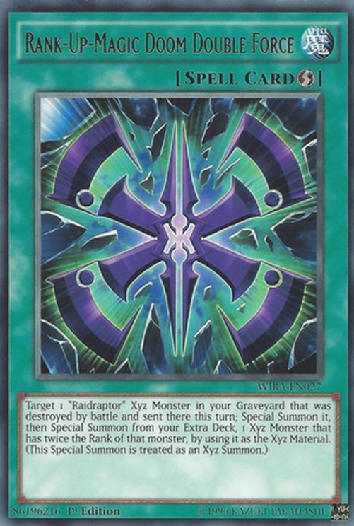 Yu-Gi-Oh! WIRA Rank-Up-Magic Doom Double Force