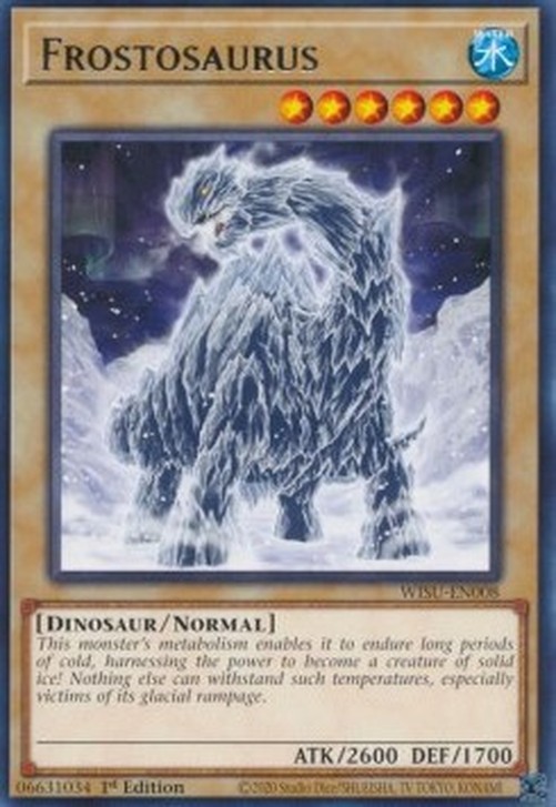 Yu-Gi-Oh! WISU Frostosaurus