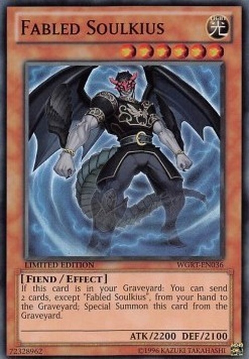 Yu-Gi-Oh! WGRT Fabled Soulkius