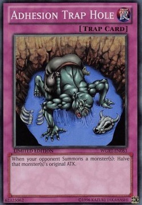 Yu-Gi-Oh! WGRT Adhesion Trap Hole