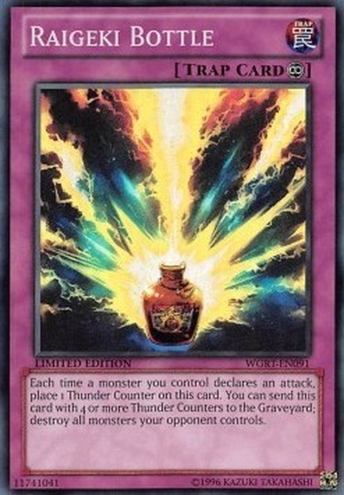 Yu-Gi-Oh! WGRT Raigeki Bottle