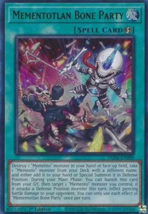Yu-Gi-Oh! VASM Mementotlan Bone Party