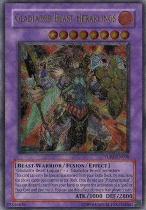 Yu-Gi-Oh! TU02 Gladiator Beast Heraklinos