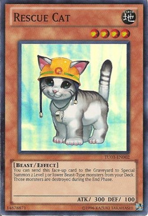 Yu-Gi-Oh! TU03 Rescue Cat