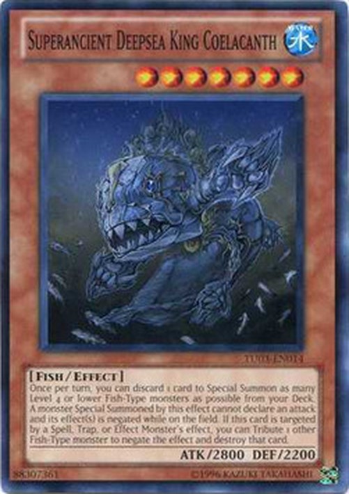 Yu-Gi-Oh! TU03 Superancient Deepsea King Coelacanth