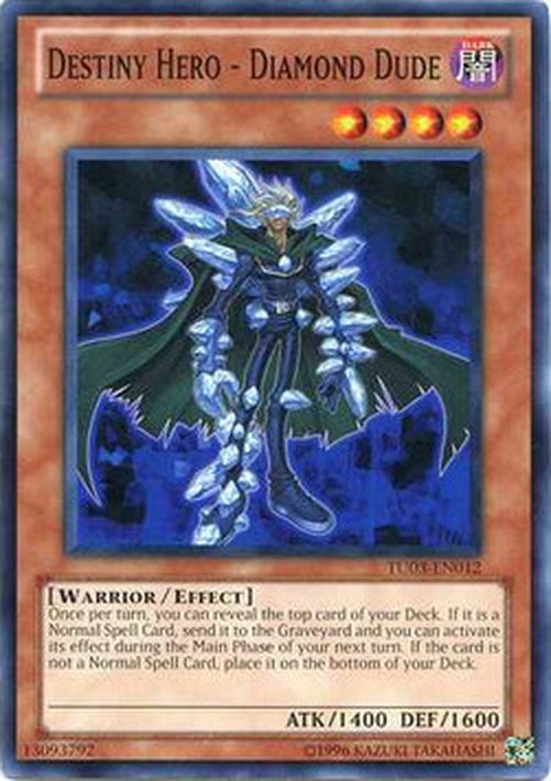 Yu-Gi-Oh! TU03 Destiny HERO - Diamond Dude