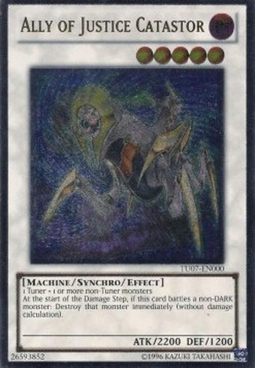 Yu-Gi-Oh! TU07 Ally of Justice Catastor