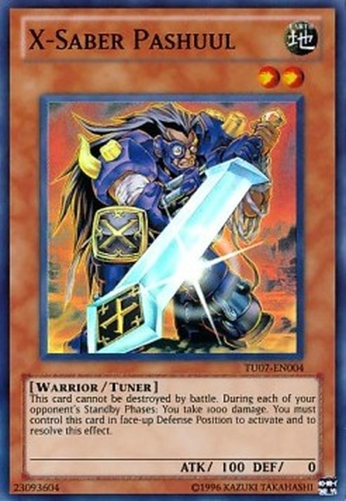 Yu-Gi-Oh! TU07 X-Saber Pashuul