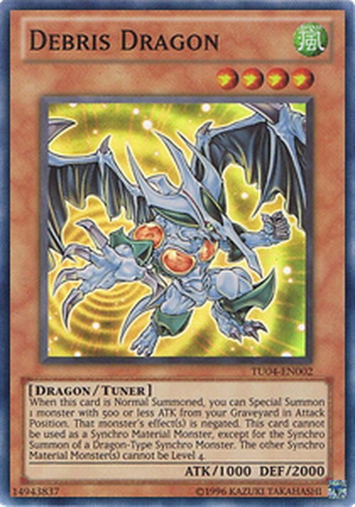 Yu-Gi-Oh! TU04 Debris Dragon