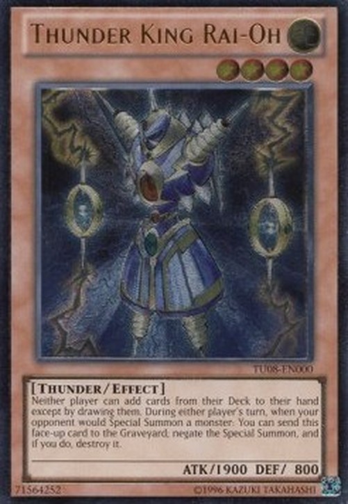 Yu-Gi-Oh! TU08 Thunder King Rai-Oh