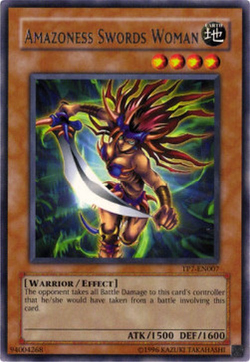 Yu-Gi-Oh! TP7 Amazoness Swords Woman
