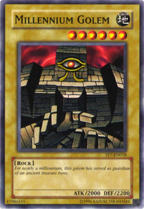 Yu-Gi-Oh! TP7 Millennium Golem