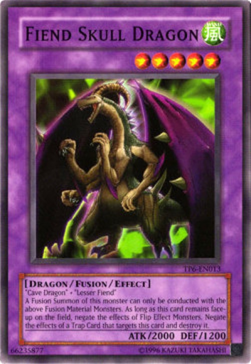 Yu-Gi-Oh! TP6 Fiend Skull Dragon
