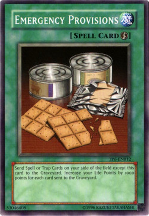 Yu-Gi-Oh! TP6 Emergency Provisions