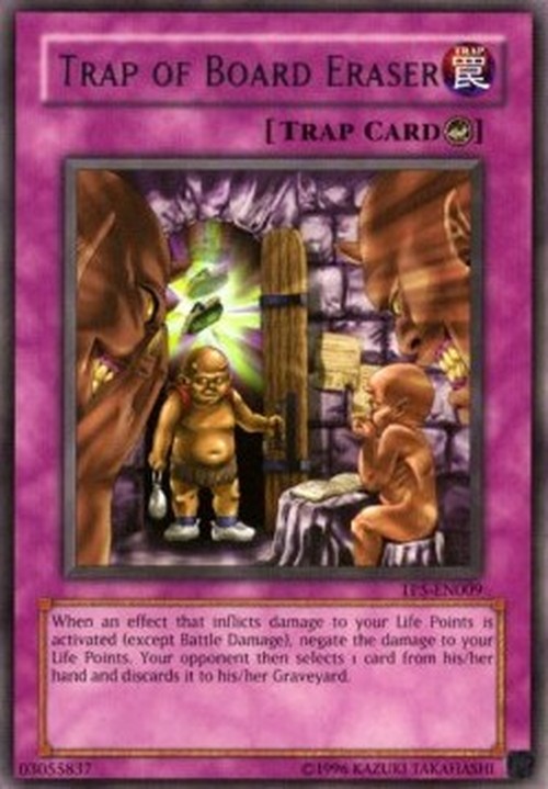 Yu-Gi-Oh! TP5 Trap of Board Eraser