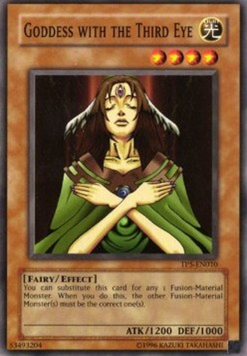 Yu-Gi-Oh! TP5 Goddess with the Third Eye