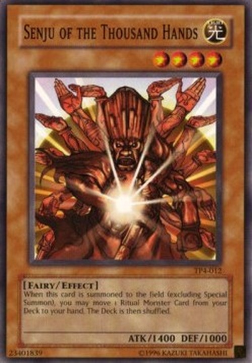 Yu-Gi-Oh! TP4 Senju of the Thousand Hands