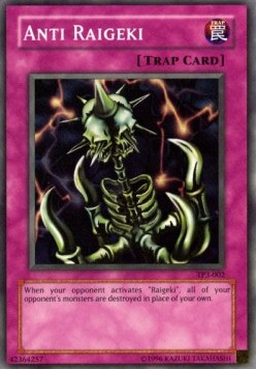 Yu-Gi-Oh! TP3 Anti Raigeki