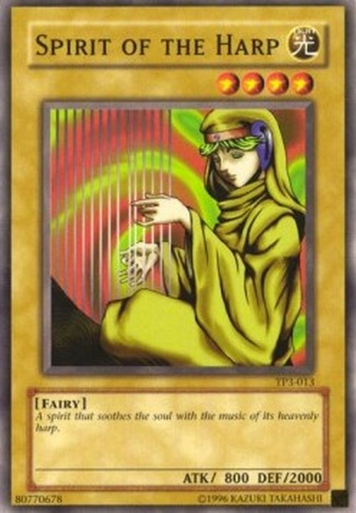 Yu-Gi-Oh! TP3 Spirit of the Harp