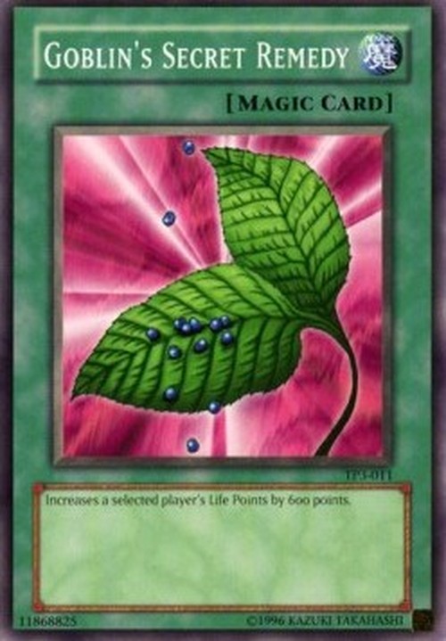 Yu-Gi-Oh! TP3 Goblin's Secret Remedy