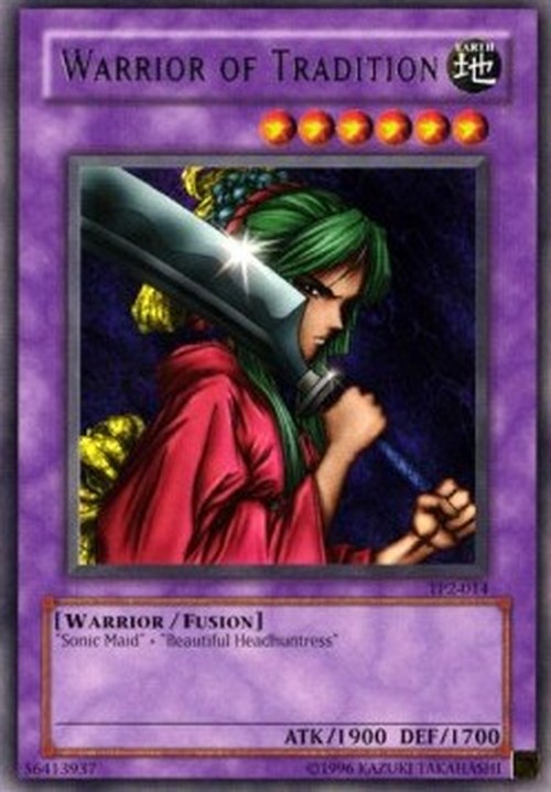 Yu-Gi-Oh! TP2 Warrior of Tradition