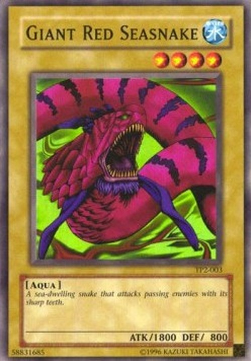 Yu-Gi-Oh! TP2 Giant Red Seasnake