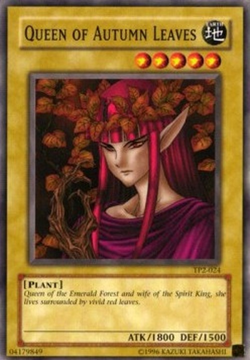 Yu-Gi-Oh! TP2 Queen of Autumn Leaves