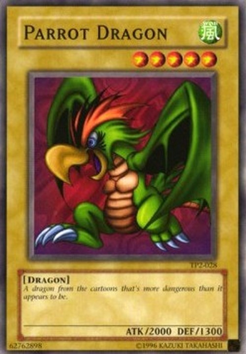 Yu-Gi-Oh! TP2 Parrot Dragon