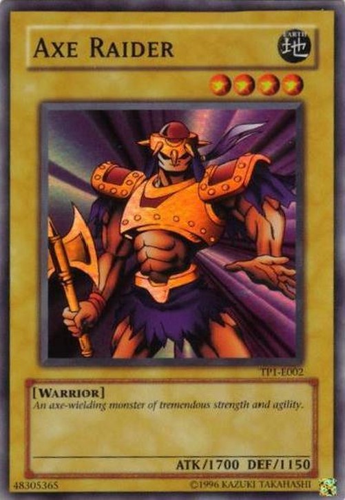 Yu-Gi-Oh! TP1 Axe Raider (V.1 - Super Rare)