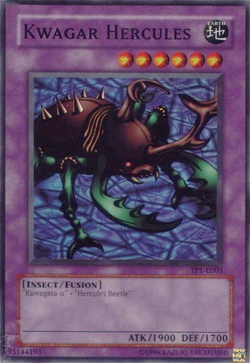 Yu-Gi-Oh! TP1 Kwagar Hercules (V.1 - Super Rare)