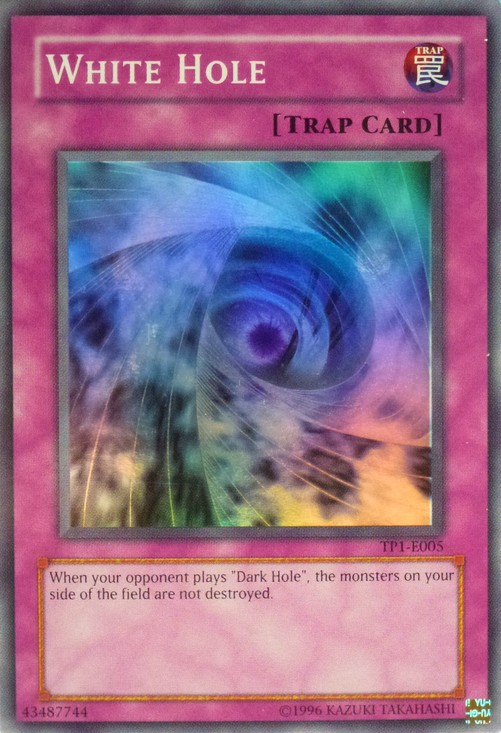 Yu-Gi-Oh! TP1 White Hole (V.1 - Super Rare)