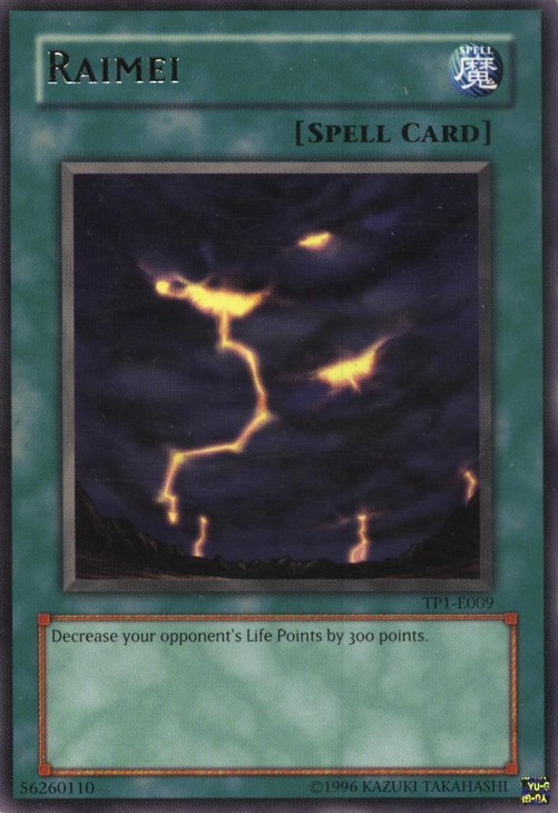 Yu-Gi-Oh! TP1 Raimei (V.1 - Rare)