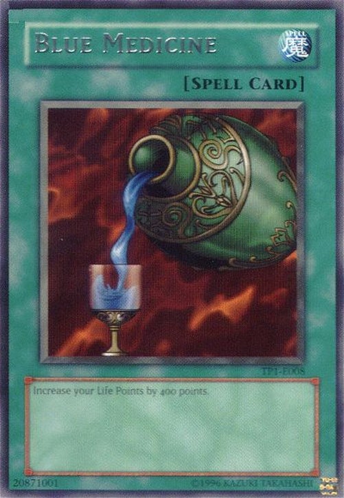 Yu-Gi-Oh! TP1 Blue Medicine (V.1 - Rare)